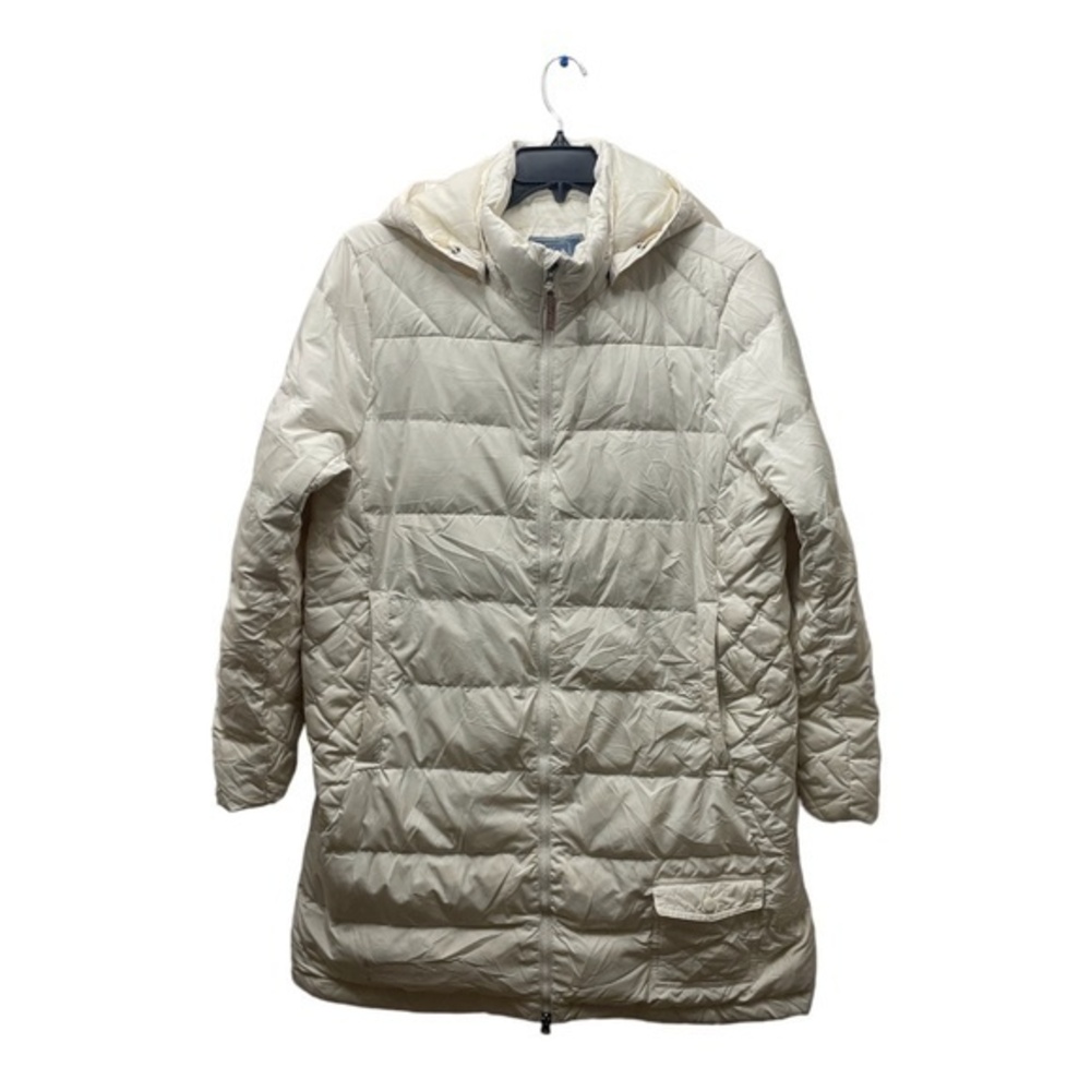 Wind River Womens Hyper Dri Down Filled Coat Mid Length Hooded Size 2XL